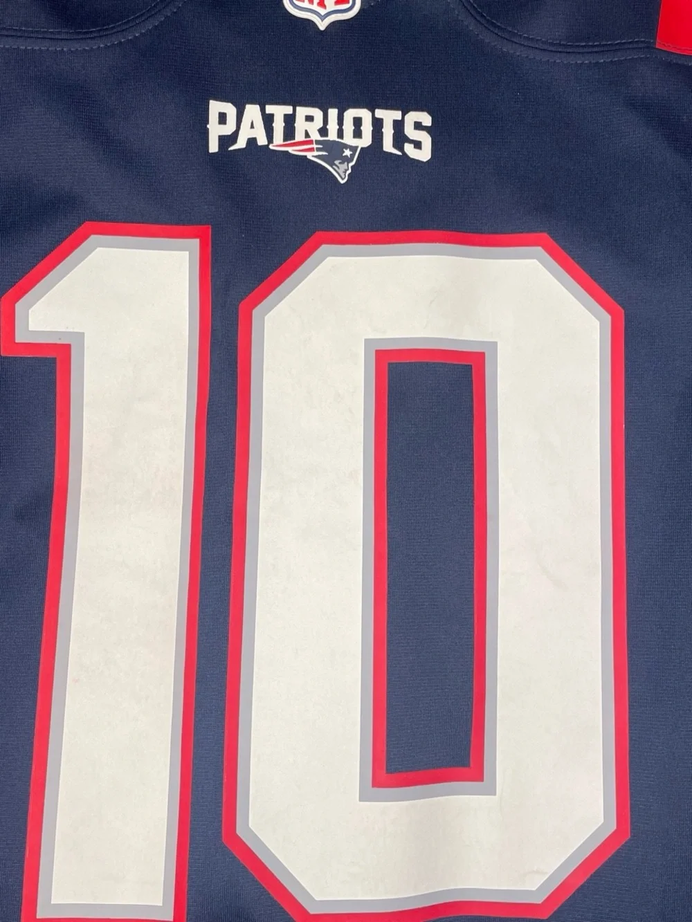 Nike Mac Jones #10 New England Patriots On Field Jersey Men’s L Navy NFL